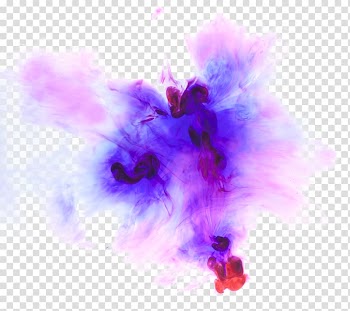 Smoke Fog Color, smoke, purple and pink drip paint transparent background PNG clipart
