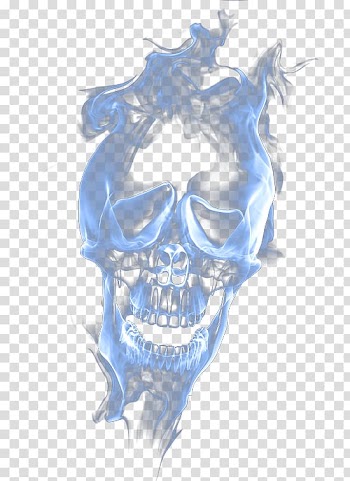 Smoke Haze, Creative smoke skull transparent background PNG clipart