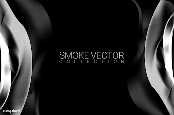 Smoke on black background | Free stock vector - 591767