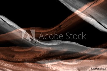 Smoke on dark background