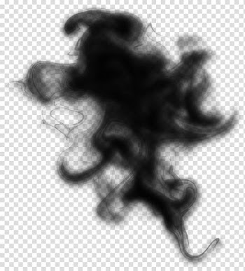 Smoke Transparency and translucency Black and white Desktop , black transparent background PNG clipart