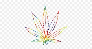 Smoke Weed Everyday Transparency Gif - Weed Leaf Tattoo Outline