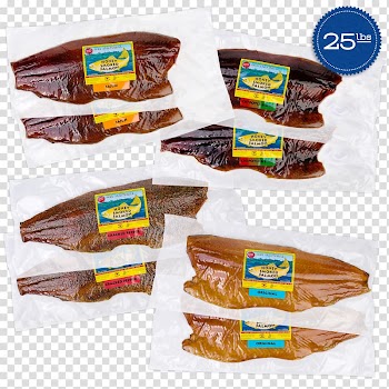 Smoked salmon Meat Cajun cuisine Honey Smoked Fish Company, salmon fillet transparent background PNG clipart