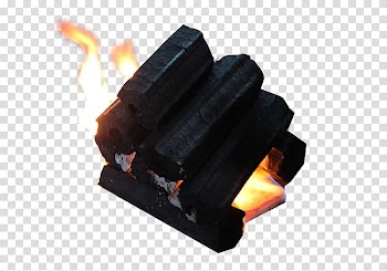 Smokeless charcoal transparent background PNG clipart