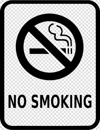 Smoking ban Black and white , no smoking transparent background PNG clipart