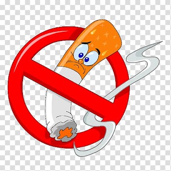 Smoking Cartoon, Fumer transparent background PNG clipart