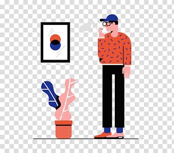 Smoking Graphic design Illustration, Smoking Man transparent background PNG clipart