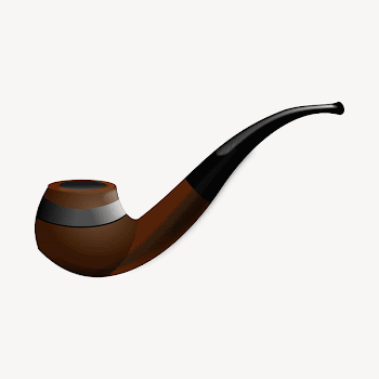 Smoking pipe clipart illustration psd. | Free PSD - rawpixel