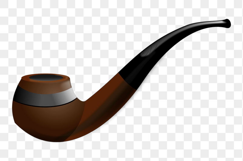 Smoking pipe png sticker illustration, | Free PNG - rawpixel