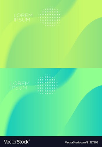 Smooth abstract colorful backgrounds set - eps10 vector image