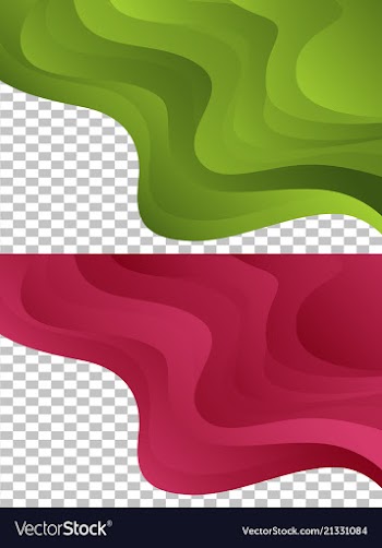 Smooth abstract colorful backgrounds set - eps10 vector image