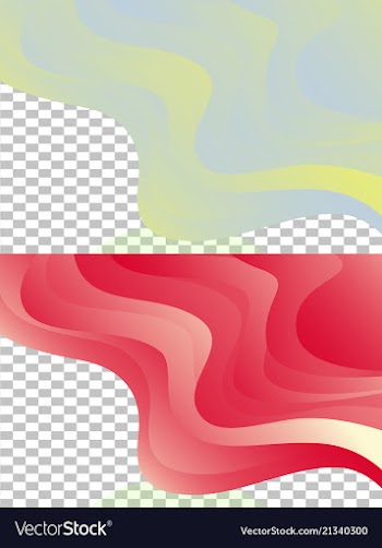 Smooth abstract colorful backgrounds set - eps10 vector image