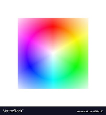 Smooth abstract rainbow gradient background vector image