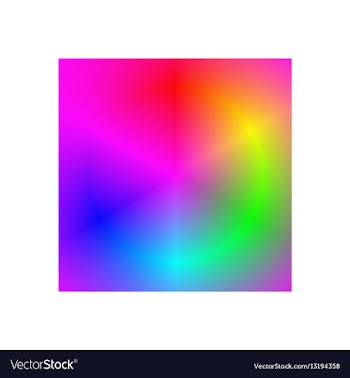 Smooth abstract rainbow gradient background vector image
