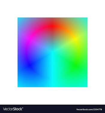 Smooth abstract rainbow gradient background vector image