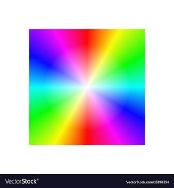 Smooth abstract rainbow gradient background vector image