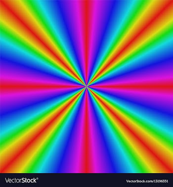 Smooth gradient sun light refraction background vector image