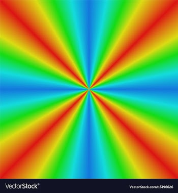 Smooth gradient sun light refraction background vector image