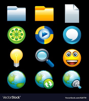 Smooth Icons vector image