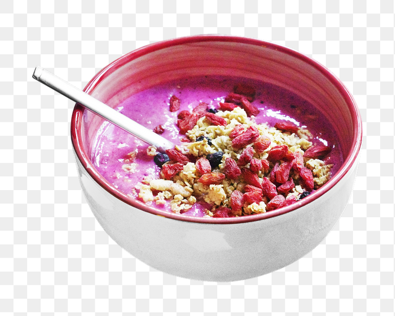 Smoothie bowl png sticker, transparent | Free PNG - rawpixel