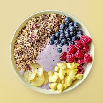 Smoothie bowl sticker, food photography | Free PSD - rawpixel