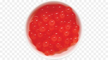 Smoothie Bubble tea Strawberry Juice Popping boba - strawberry 