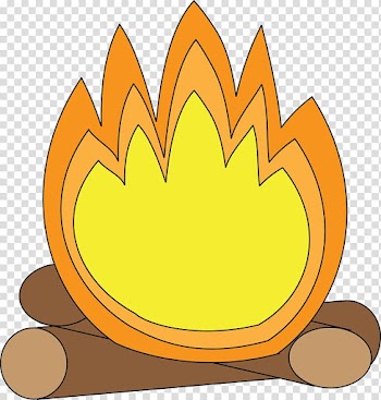 Smore Campfire Cartoon , Campfire transparent background PNG clipart