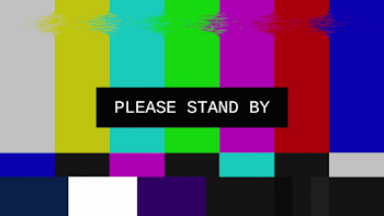 Smpte Color Bars Glitch Please Stand By. Glitched transmission ...