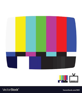 Smpte color bars vector image