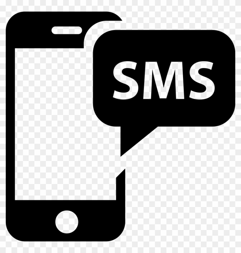Sms Verification Comments - Sms Black Icon Png