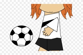 Snack Clipart Soccer - Girls Playing Soccer Cartoon Cool