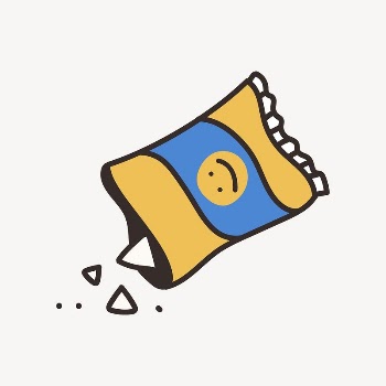 Snack doodle collage element vector | Free Vector - rawpixel