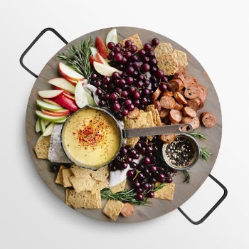 Snack platter on white background, | Free Photo - rawpixel