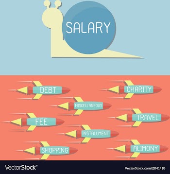 Snail and rocket vector image
