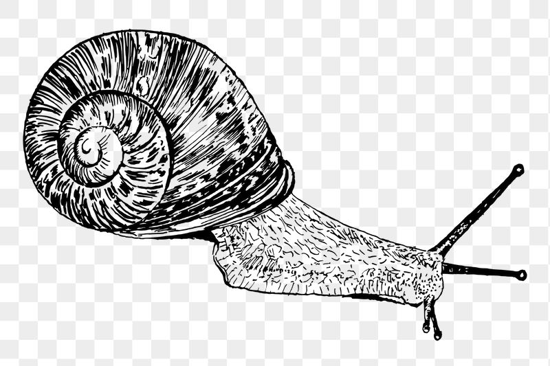 Snail png sticker illustration, transparent | Free PNG - rawpixel