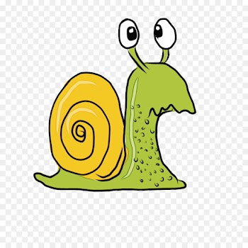 snails and slugs snail green cartoon yellow