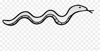 Snake Animal Free Black White Clipart Images Clipartblack - S Cluster Words Sssss Top