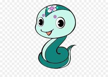 Snake Chinese zodiac Chinese New Year Ox Cartoon - Cute Cartoon Green Snake 