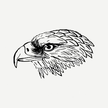 Snake eagle clipart, vintage animal | Free PSD Illustration - rawpixel