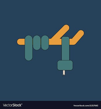 Snake logo design on background snake sign vector image
