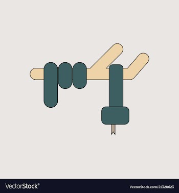 Snake logo design on background snake sign vector image
