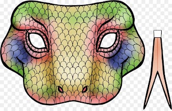 Snake Mask Pin Bear Carnival - Carnival mask 
