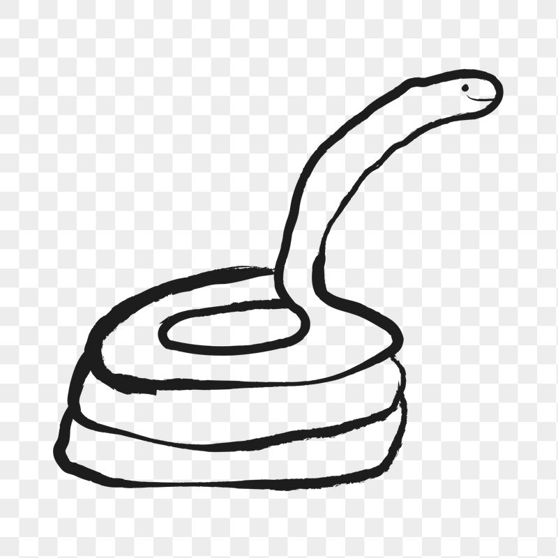Snake png sticker, animal doodle, | Free PNG Illustration - rawpixel