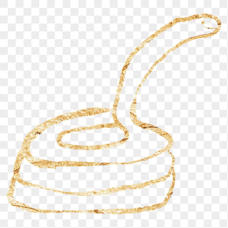Snake png sticker, gold glittery | Free PNG Illustration - rawpixel