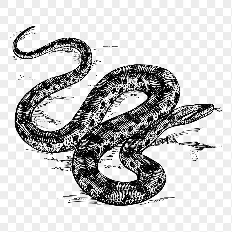 Snake png sticker illustration, transparent | Free PNG - rawpixel