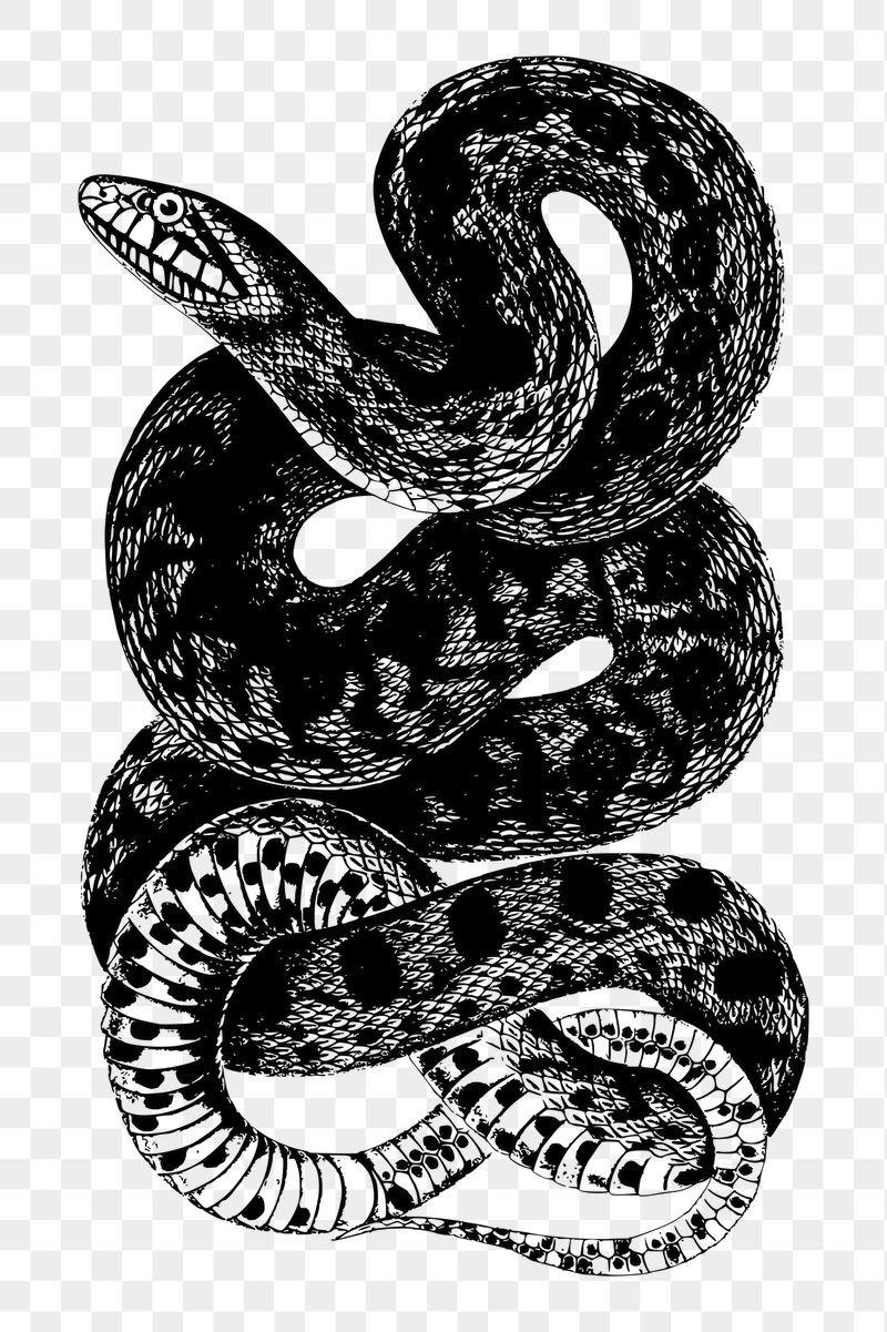 Snake png sticker illustration, transparent | Free PNG - rawpixel