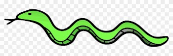 Snake, Reptile, Lizard, Nature, Serpent, Adam And Eve - Outline Of A Snake