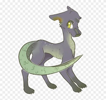 Snake Wolf Request By Critterly - Cartoon