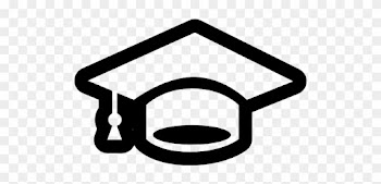 Snapback Clipart Graduation - University Hat White Png