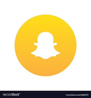  					Snapchat icon vector image														